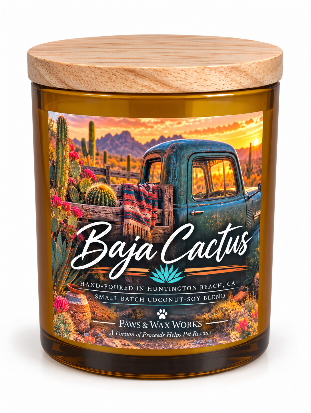 Baja Cactus 13.5oz DoubleWick