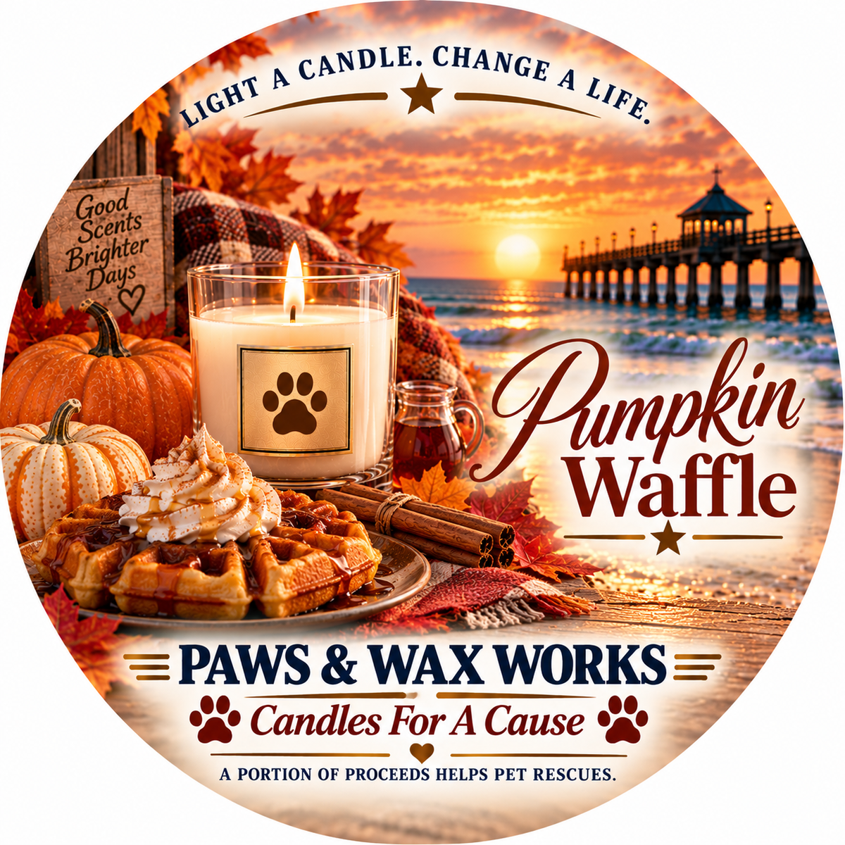 Pumpkin Waffle 10oz