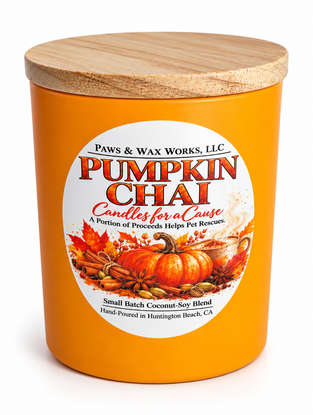 Pumpkin Chai 10oz (new label)