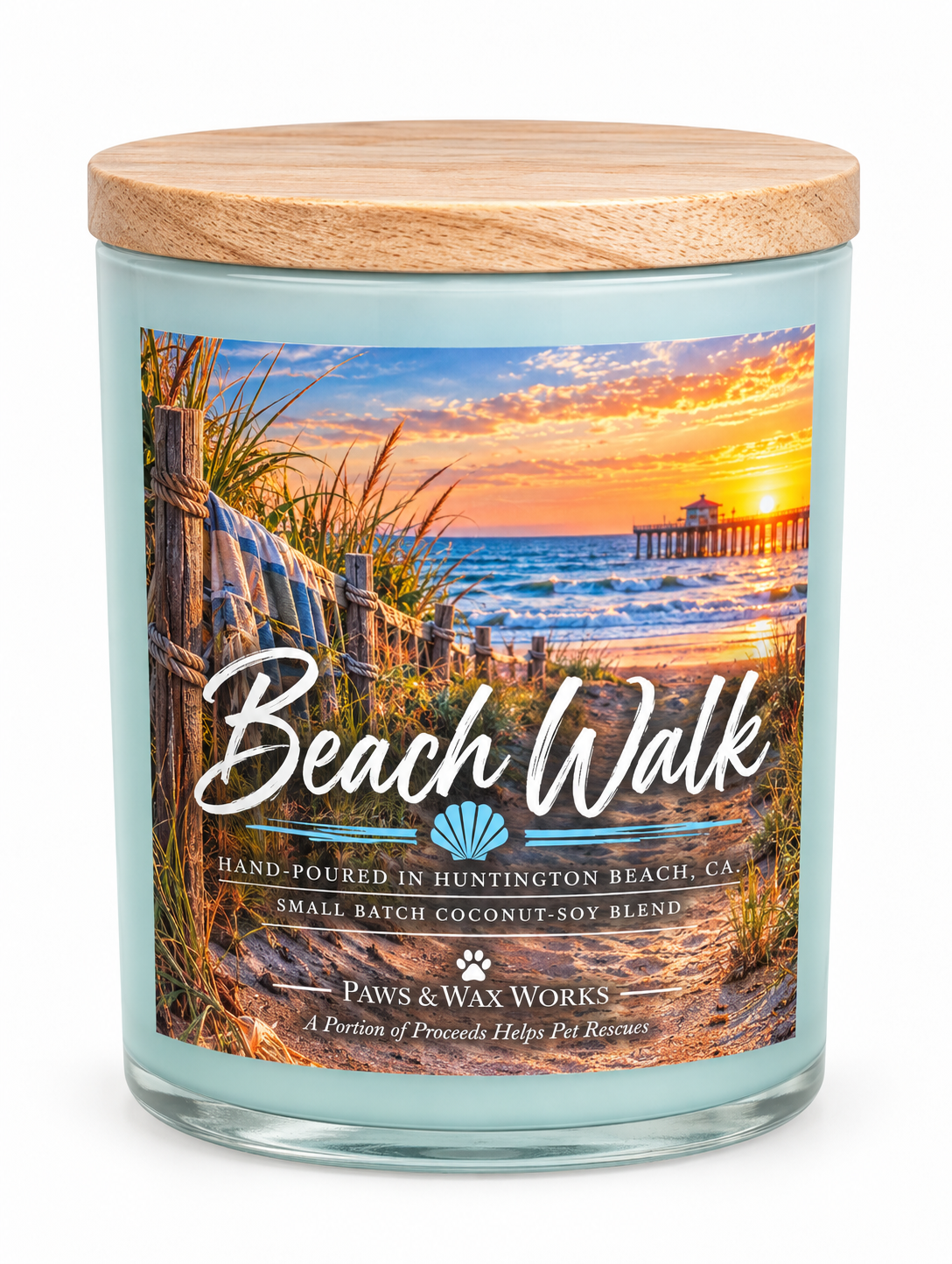 Beach Walk 13.5oz. Double Wick