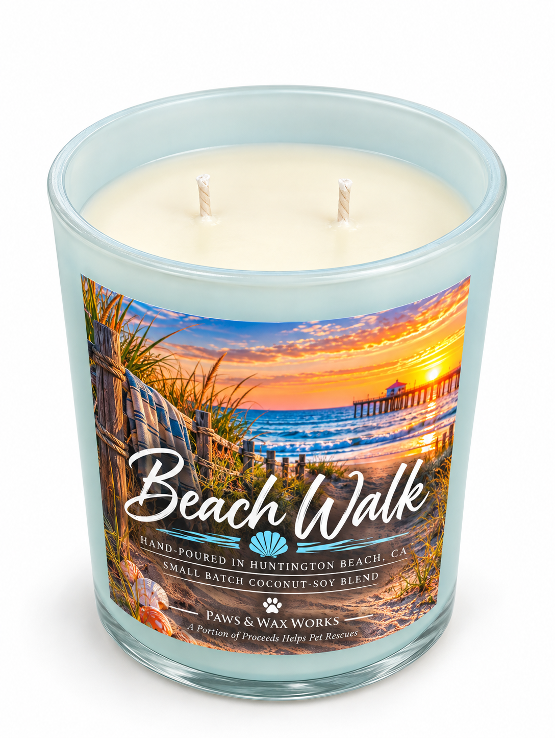 Beach Walk 13.5oz. Double Wick