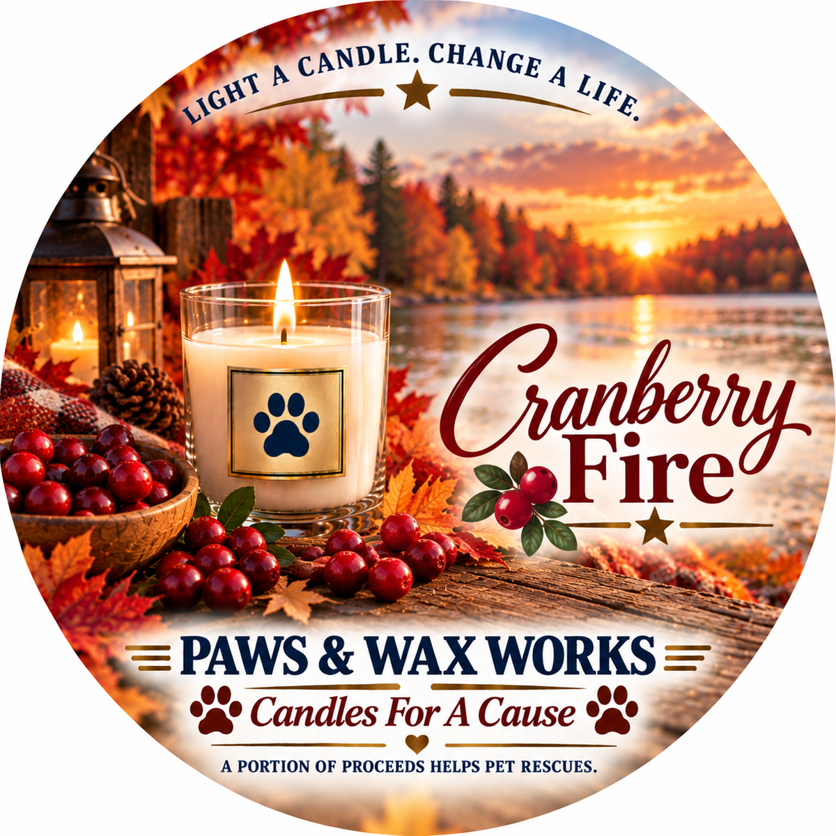 Cranberry Fire 10oz